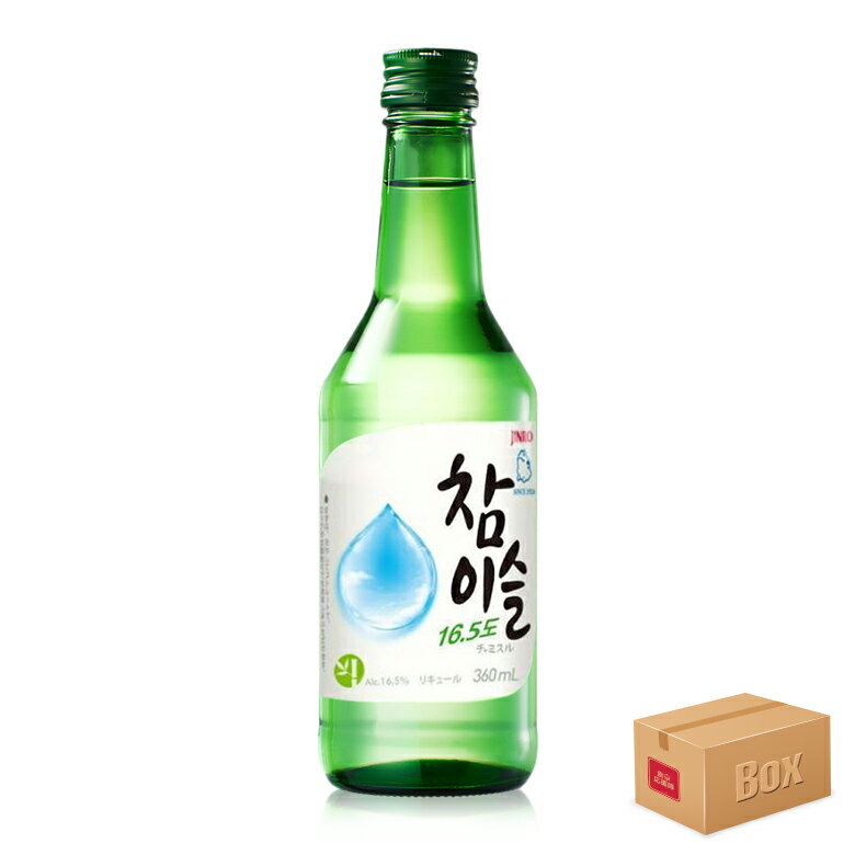 JINRO チャミスル 360ml 20本 アルコール16.5％ フレッシュ ジンロ 韓国焼酎 韓国お酒 お一人様1箱まで