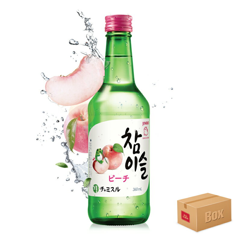 商品詳細 商品名 チャミスル もも 内容量 360ml×1箱(20本) アルコール度数 13度 添加物 香料、酸味料 賞味期限 別途記載 原産国 韓国 保存方法 高温多湿を避け、直射日光の当たらない涼しい場所や冷蔵庫で保管してください。 商品内容 華やかなピーチの香りと甘みが楽しめる濃厚な味わいが特徴です。 広告文責 株式会社コトラトレーディング Tel:03-5647-8339【注目キーワード】 チャミスル もも ピーチ 焼酎 韓国焼酎 食卓応援隊 食品 韓国食品