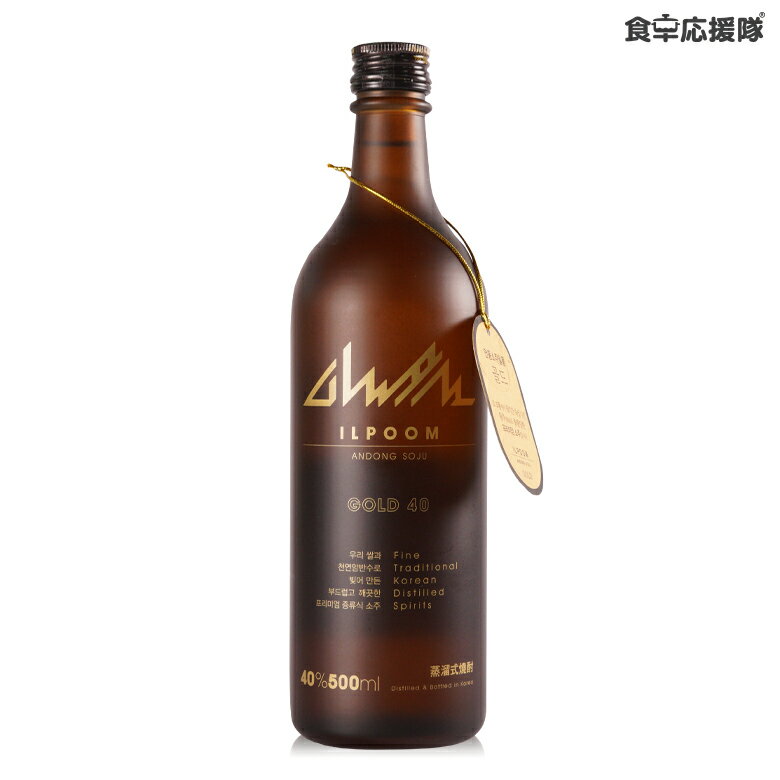 װ 500ml 40 î ܳʴڹ Ȣ ANDONG SOJU ILPOOM GOLD α