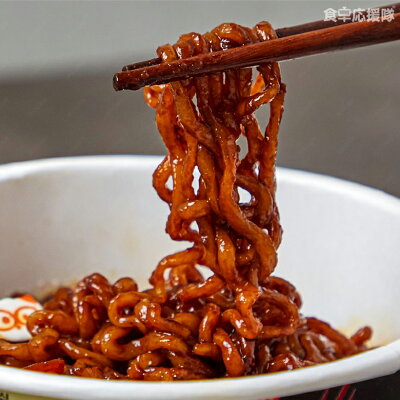 食卓応援隊 チャパグリ 大盛カップ 114g×4個 農心 ジャージャー麺 インスタントラーメン 汁なし麺 画像2