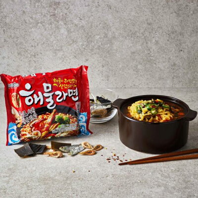 食卓応援隊 Paldo 一品海鮮ラーメン 1箱20袋入 パルド ヘムルラーメン 韓国ラーメン インスタントラーメン 海鮮ダシスープ 旨辛い 画像2