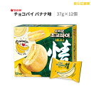 バナナチョコパイ 12個入り チョコパイ バナナ味 韓国 お菓子 オリオン 情