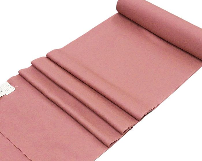 ＼10％OFFクーポン+ポイント10倍／色無地 反物 ポリエステル さんび 紋意匠 色紋付 人間国宝 羽田登喜男監修 洗える着物 無地 レディース 新品 未仕立 p6090 2