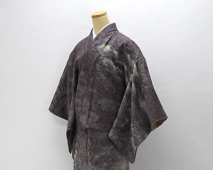 訪問着 新品仕立済 正絹 絞り染色作家 吉乃一廉作 身丈164.5cm 裄丈68cm 辻が花絞り 新品 仕立て上がり 着物 結婚式 入学式 卒業式 b1009
