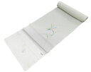 夏物 付下げ 反物 正絹 五泉 絽 草花模様 付下げ訪問着 丹後ちりめん 新品 未仕立 wb3006