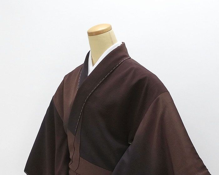 【ポイント10倍】色無地 未使用 正絹 濃淡横段ぼかし 身丈157.5cm 裄丈63cm 未着用 美品 新古品 着物 結婚式 入学式 卒業式 a4053