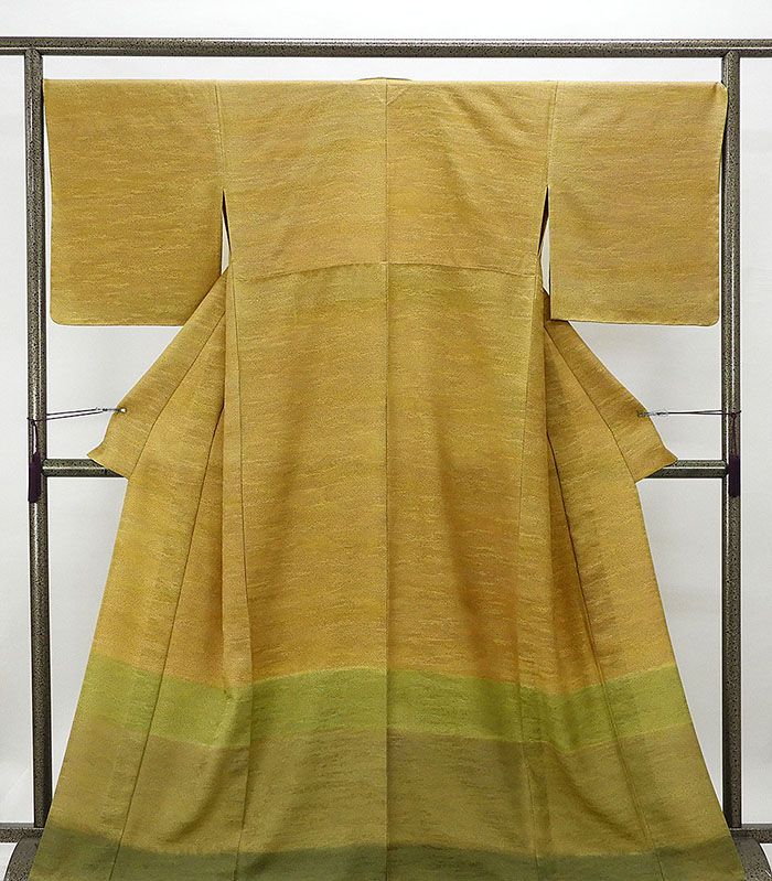 単衣 訪問着 新品仕立済 正絹 単衣 ぼかし霰模様 身丈164.5cm 裄丈68cm 付下訪問着 新品 仕立て上がり 着物 wb1043