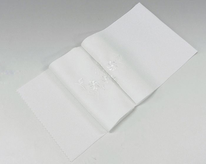 【ポイント10倍】半衿 ポリエステル 刺繍 日本製 刺繍半襟 和装小物 着物 n967