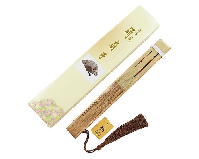 扇子 竹久夢二 つばき シルク 正絹 絹扇子 着物 浴衣 夏 和装小物扇 夏 和装小物 n032