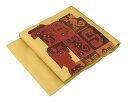 【ポイント10倍】名古屋帯 未着用 正絹 インカ 塩瀬名古屋帯 未使用 新古品 カジュアル 着物 h0985