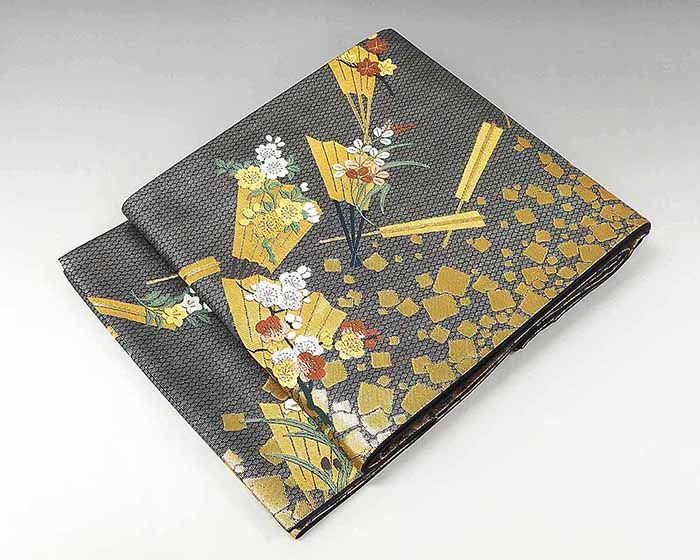 袋帯 未着用美品 正絹 染色作家 草野一騎作 袋帯 未使用 新古品 結婚式 入学式 卒業式 パーティー g0735