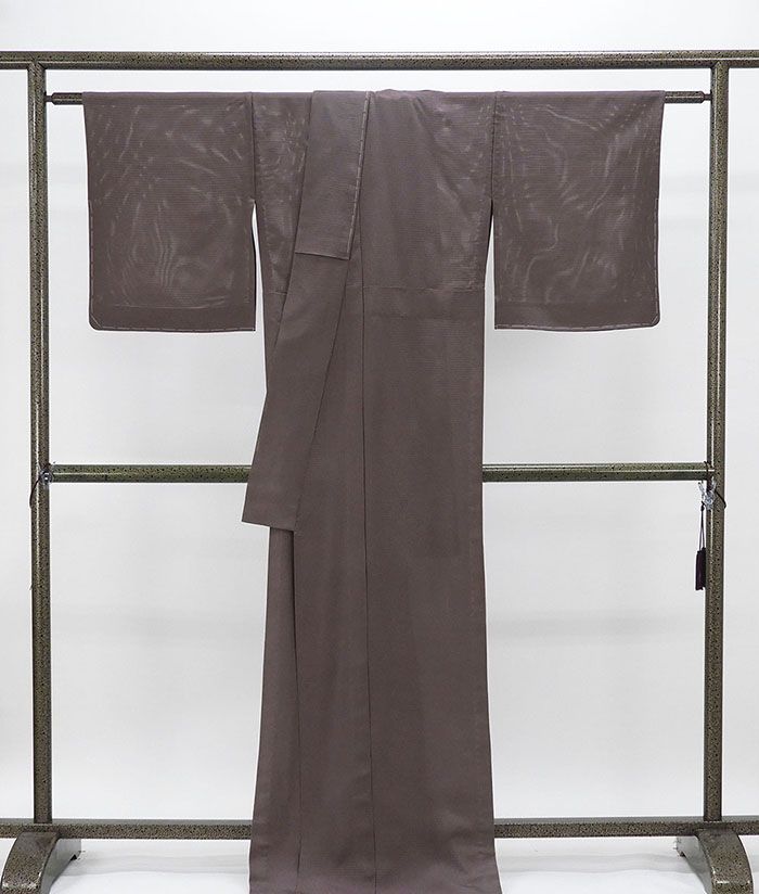 ＼20％OFFクーポン配布中！／夏物 江戸小紋 新品 仕立上がり 正絹 万筋 身丈170cm 裄丈68cm 夏用 夏物 仕立済 着物 wc2189