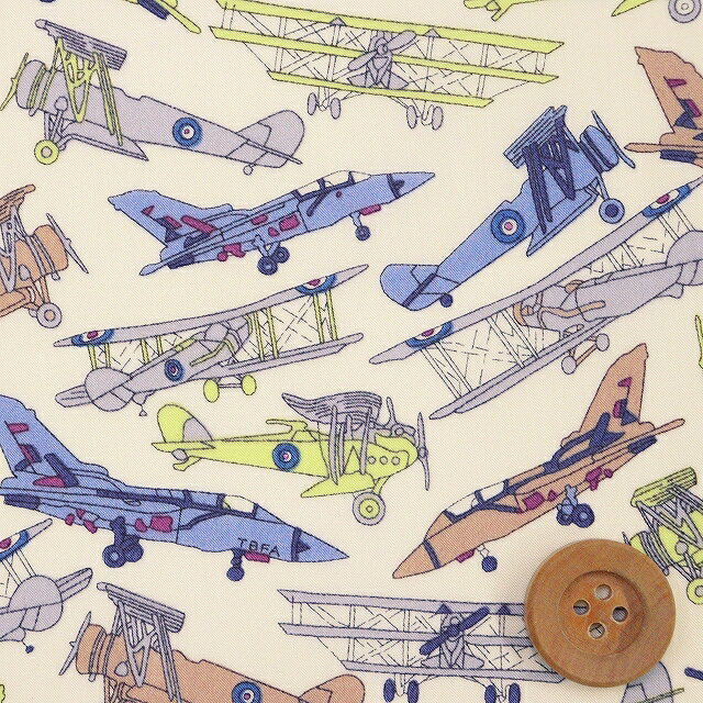 【サンドウオリジナルカラー】リバティプリント タナローン（Tom's Jet ライムスフレ）トムズ・ジェッ..