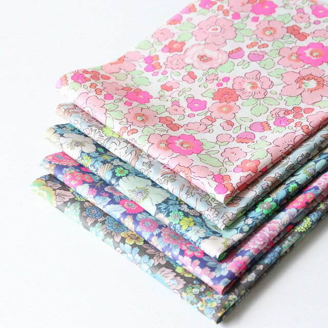 ◎リバティ・ファブリックスお試しセット◎2025AW カットクロス5枚セット『Neon Splash』