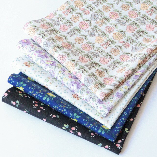◎リバティプリントお試しセット◎リバティプリント2024AW カットクロス5枚セット『Organic Garden』（Valeria mia）