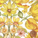 リバティ・ファブリックス タナローン(Floral Muse フローラル・ミューズ)イエロー【25-3635140・25BU】
