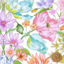 リバティ・ファブリックス タナローン(Floral Muse フローラル・ミューズ)ピンク/ライトカラー【25-3635140・25CU】