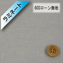 【ラミネート加工】60Sローン無地(全11カラー)グレー【30cm以上10cm単位】
