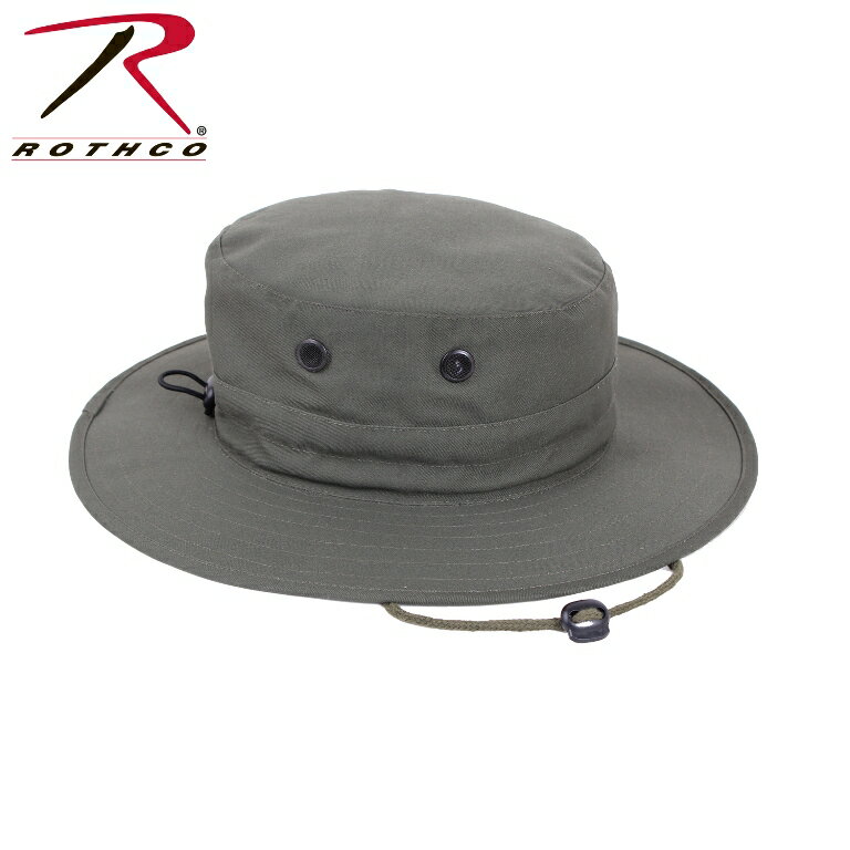 ロスコ アジャスタブル ブーニーハットRothco Adjustable Boonie Hat 52555(7色）