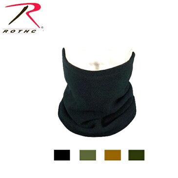 ロスコ フリース ネックウォーマーRothco Polar Fleece Neck Warmer5570他(3色）