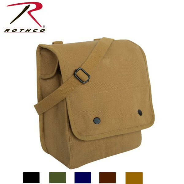 ロスコ キャンバス マップケース ショルダー バッグ /Rothco Canvas Map Case Shoulder Bag:5796他 5色 