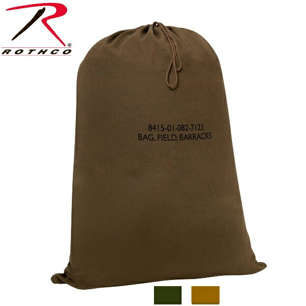 ROTHCO（ロスコ)キャンバスバラックバッグ 30x40 Canvas Barracks Bag :2577他（2色）