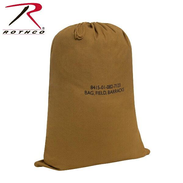 ROTHCO（ロスコ)キャンバスバラックバッグ 30x40【XLサイズ】 Canvas Barracks Bag...