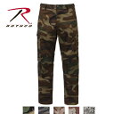 ロスコ 迷彩 カモ 6ポケット カーゴパンツ Rothco Camo Tactical BDU 6pocket cargo Pants 7941他(5色）