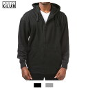 vNu PRO CLUB RtH[g t Wbv XEFbg t[h p[J[ Comfort Full Zip Hood (9oz)149