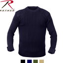 ROTHCO G.I..STYLE COMMANDO SWEATERS（ロスコ クルーネック コマンド セーター)6347他（4色）