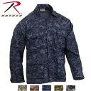 ロスコ ジャケット メンズ ロスコ デジタル迷彩BDUシャツジャケット/Rothco Digital Camo BDU Shirts/8695他（5色）