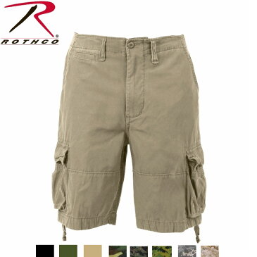 ROTHCO（ロスコ）ビンテージ6ポケットカーゴショーツ/ハーフパンツ/VINTAGE INFANTRY UTILITY SHORTS：2544他（7色）