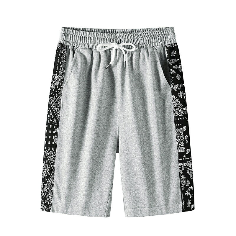 スウェット ショーツ サイド バンダナ柄 ハーフパンツ sweat shorts with bandanna...
