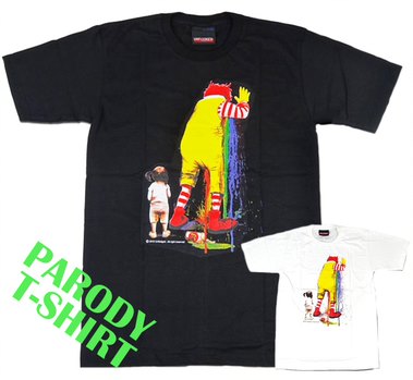 パロディTシャツ パロディ Tシャツ メンズ レディース おもしろ Tシャツ Rainbow Puke " Not So Happy " メンズ レディース ユニセックス デザイン Tシャツ ネタ 個性的 ストリート ダンス 衣装 トップス カットソー おみやげ プレゼント コットン M-L 白 黒 春 夏 クラブ ファッション