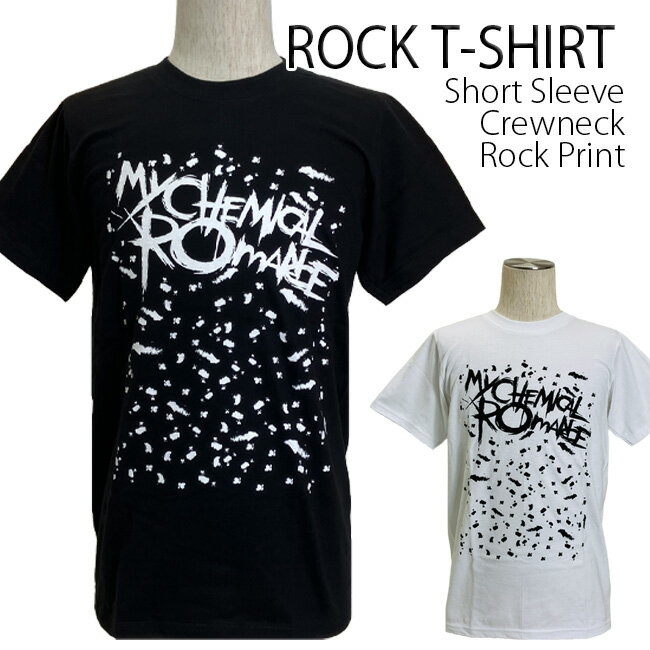 [在庫処分]My Chemical Romance Tシャツ マイケミカルロマンス ロックTシャツ バンドTシャツ 半袖 メンズ レディース かっこいい バンT ロックT バンドT ダンス ロック パンクのサムネイル