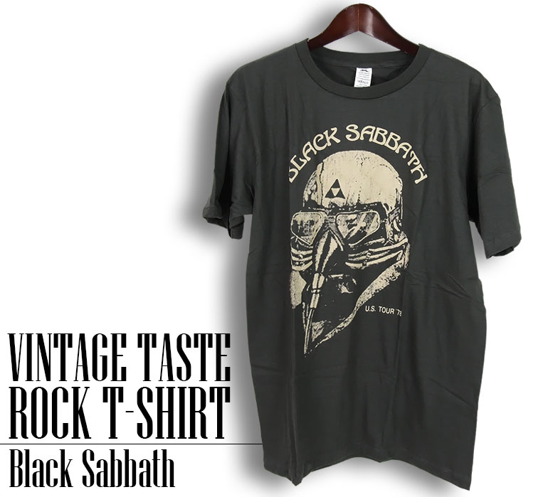 ブラック・サバス　シャツ　ミサイル　柄シャツ　ロックバンド BLACK SABBATHロックTシャツ メンズ バンドTシャツ メンズ BLACK