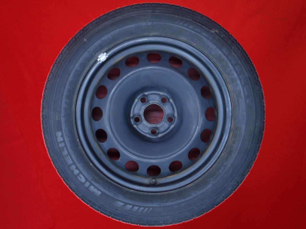 ミシュラン MXV4 MICHELIN MXV4 205/55R16 91H フォルクスワーゲン 純正スチール〈キャップ無〉 6.5Jx16 +42 5/100 ブラック(黒色)系