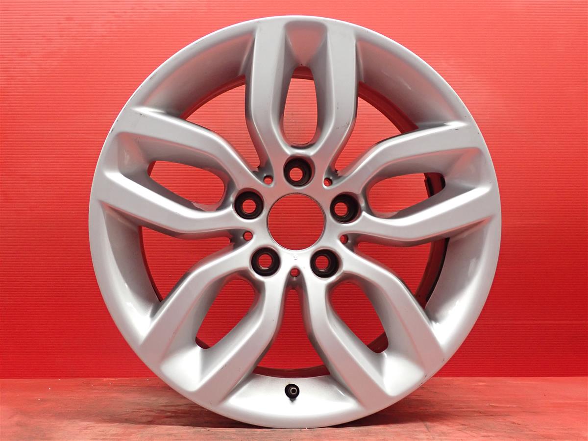 BMW X3 / X4 F25 / F26 純正 Yスポークスタイリング305 7.5Jx17 +32 5/120 シルバー(銀色)系