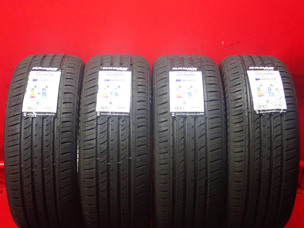 楽天中古タイヤ・ホイールの太平タイヤレーダー ディーマックス R8 プラス RADAR DIMAX R8 + 225/50R18 99Y 3シリーズ グランツーリスモ C-HR UX200 UX250h X1 エスティマ エリシオン エリシオン プレステージ カローラ クロス スカイライン スカイライン クーペ フェアレディZ フェアレディZ ロードスター ミニ