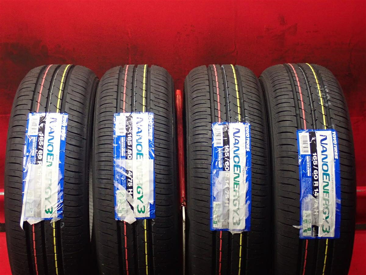 トーヨー ナノエナジー 3 TOYO NANOENERGY 3 165/60R14 75H NV100 クリッパーリオ eKアクティブ エブリイ ワゴン シボレーMW スクラムワゴン ソリオ タウンボックス トッポ BJ ビート ワゴンR ソリオ ワゴンR プラス ワゴンR ワイド