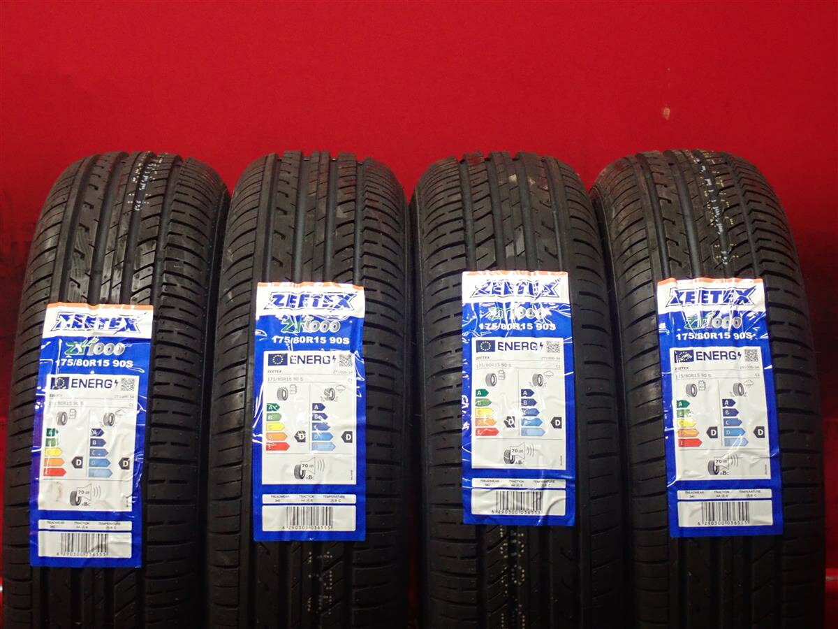 ジーテックス ZT1000 ZEETEX ZT1000 175/80R15 90S Z キックス ジムニー テリオス キッド パジェロ ジュニア パジェロ ミニ