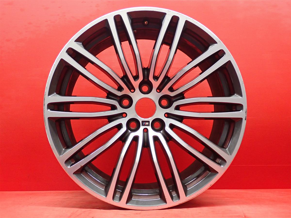BMW 5シリーズ(G30/G31)純正ダブルスポークスタイリング664M 9Jx19 +44 5/112 ガンメタポリッシュ(ガンメタ&ポリッシュ)