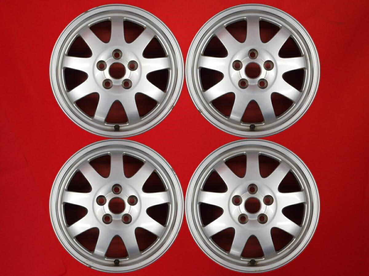 ジャガー Xタイプ純正9スポーク 6.5Jx16 +52.5 5/107.95 シルバー(銀色)系 Xタイプ エステート Xタイプ