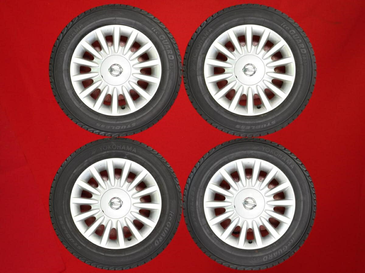 ヨコハマ アイスガード IG30 YOKOHAMA iceGUARD TRIPLE PLUS IG30 205/65R16 95Q ティアナ 純正 6.5Jx16 +50 5/114.3 シルバー(銀色)系 ティアナ