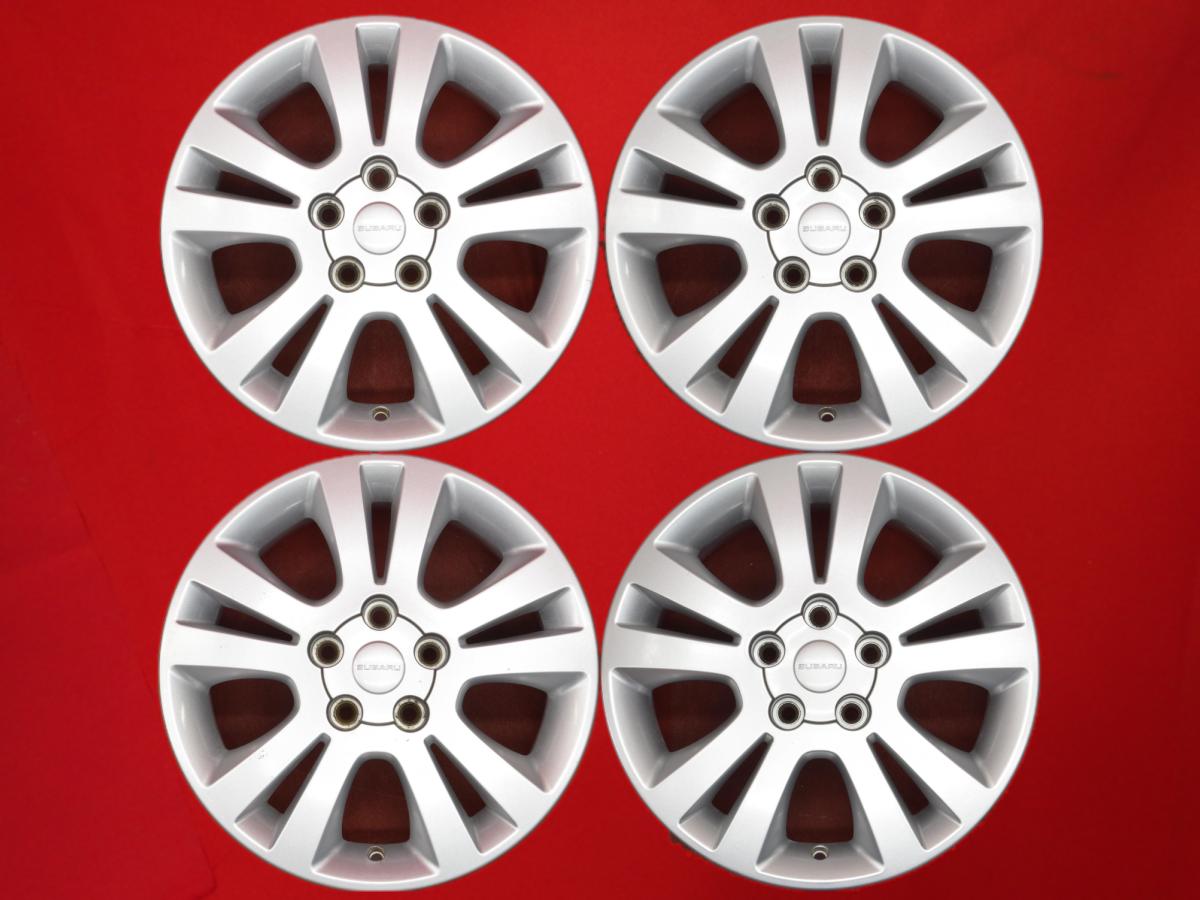 トラヴィック 純正5本スポーク 6Jx16 +49 5/110 シルバー(銀色)系 ザフィーラ トラヴィック