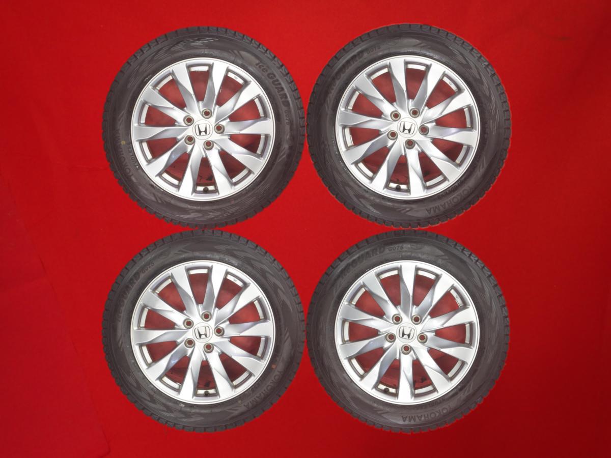 ヨコハマ アイスガード SUV G075 YOKOHAMA iceGUARD SUV G075 225/60R18 100Q CR-V (RE3-4)ZX-ZL後期純正 7Jx18 +50 5/114.3 ガンメタ系 CR-V
