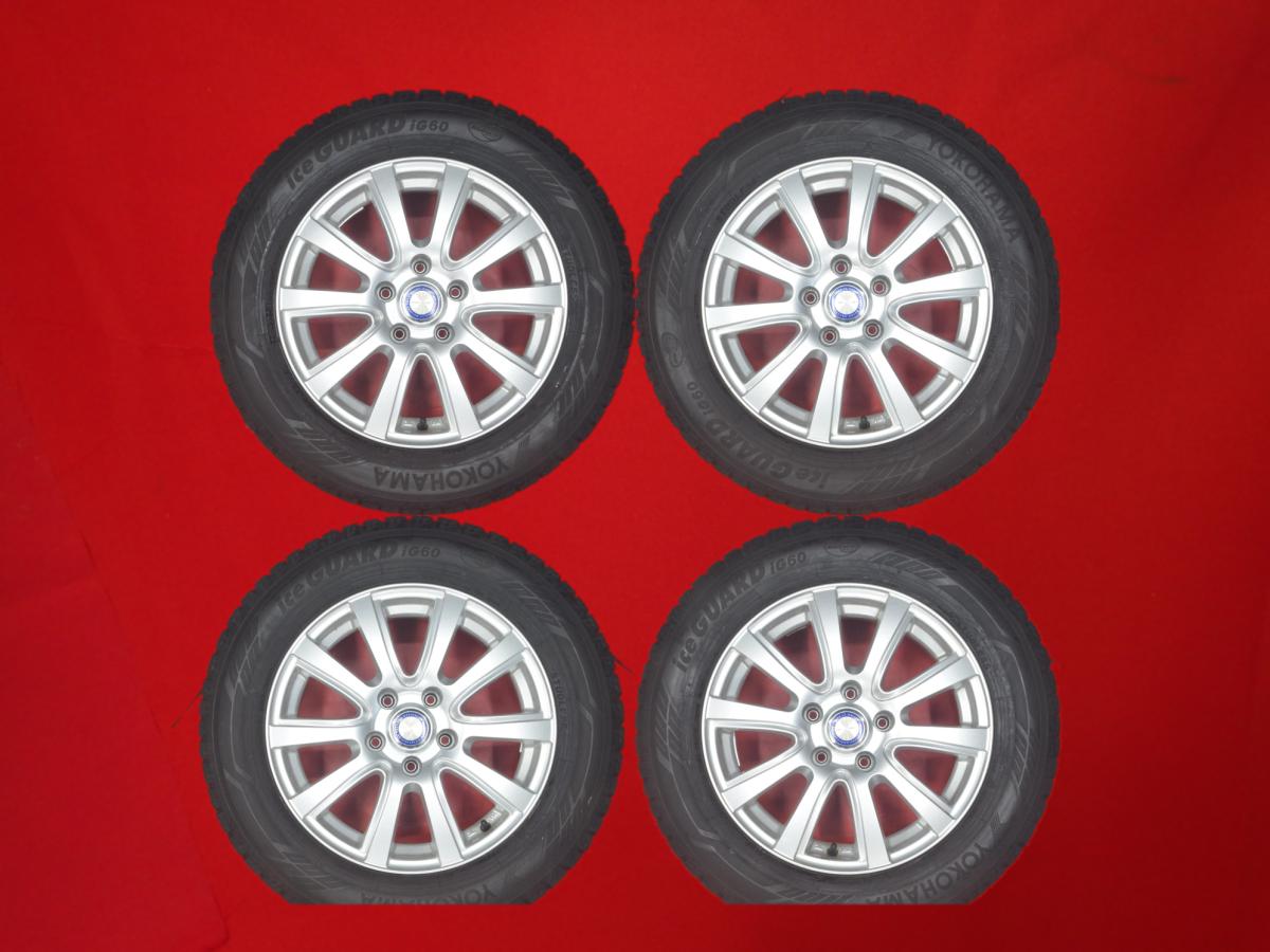 ヨコハマ アイスガード 6 IG60 YOKOHAMA iceGUARD 6 IG60 215/60R16 95Q 10スポークタイプ 1P 6.5Jx16 +38 5/114.3 シルバー(銀色)系 アルファード MPV ティアナ アンフィニ MPV グランツ エスティマ バサラ ウィンダム エスティマ ハイブリッド クラウン アスリート グラン