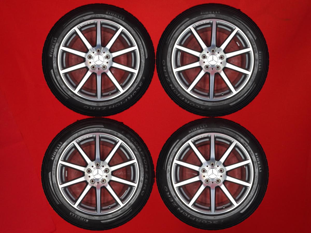 ピレリ スコ-ピオン ZERO アシンメトリコ PIRELLI SCORPION ZERO ASIMMETRICO 275/50R20 113W メルセデス-ベンツ Gクラス (W463) 純正 AMG 20インチ 9.5Jx20 +35 5/130 ガンメタポリッシュ(ガンメタ&ポリッシュ) Gクラス
