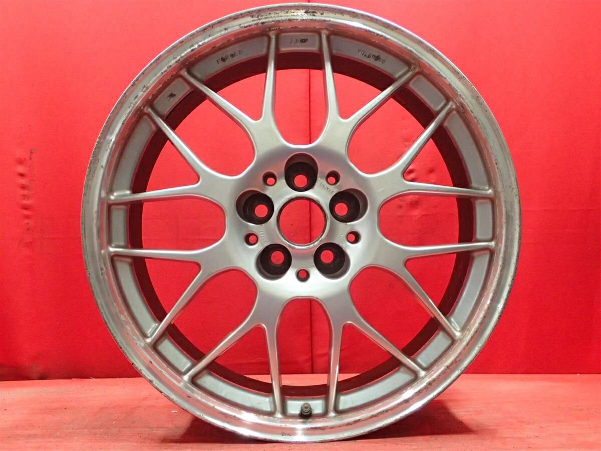 BBS RG-R 7.5Jx18 +49 5/100 ポリッシュ系 シルバー(銀色)系