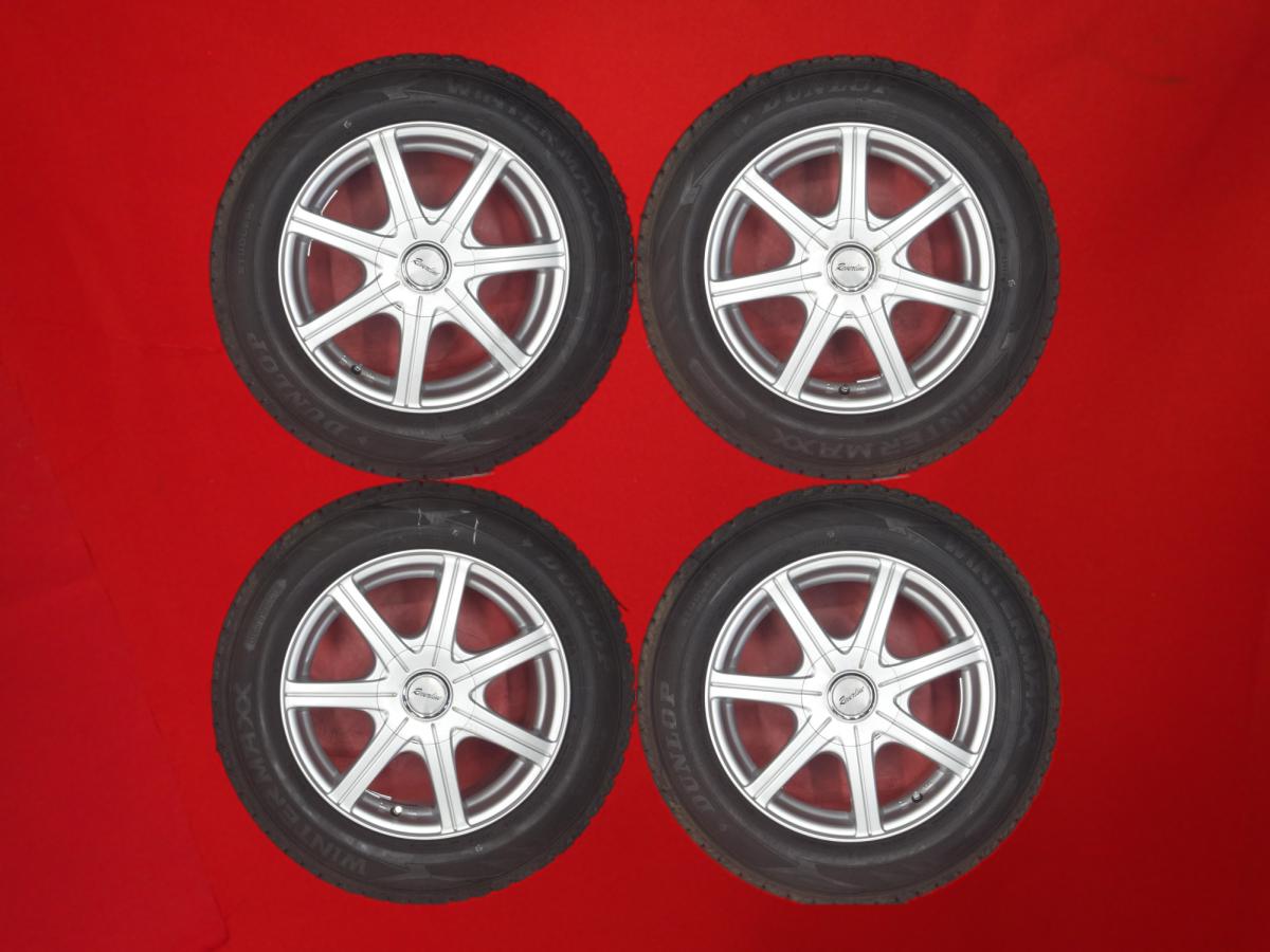 ダンロップ ウィンター MAXX 02(WM02) DUNLOP WINTER MAXX 02 215/60R16 95Q 7スポークタイプ 1P 6.5Jx16 +48 5/100 114.3 シルバー(銀色)系 エスティマ フォレスター ウィンダム グランディス クラウン アスリート エスティマ ハイブリッド アルファード MPV カムリ RVR ア